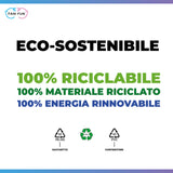 4 Sacchetti Profumati e 1 Ricarica Ricaricabile Compatibile con Mangiapannolini Maialino Foppapedretti, LitterLocker II - 1600 Pannolini (Durata Stimata 6 Mesi) - Fam Fun